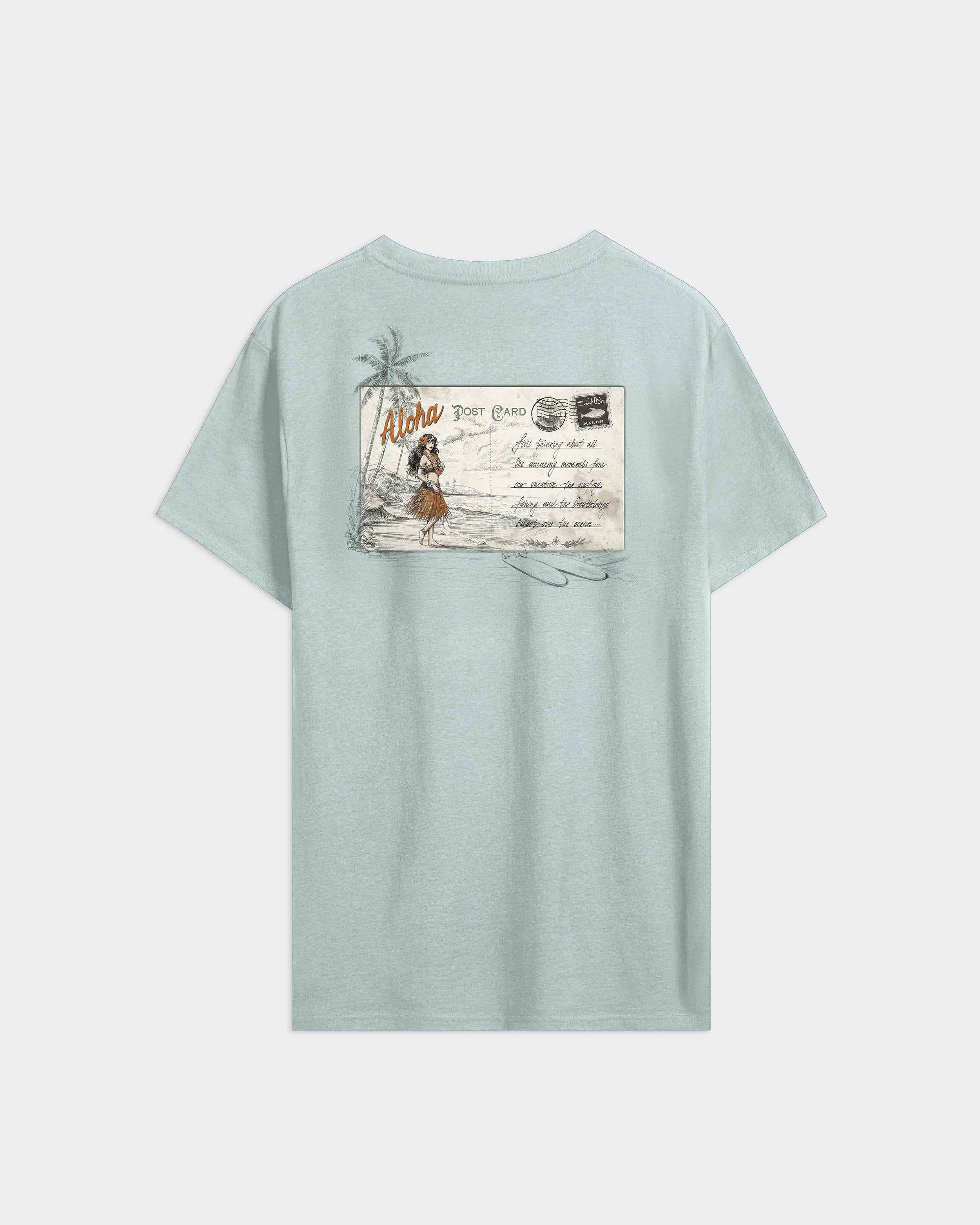 Men's Postcard Short Sleeve Tee