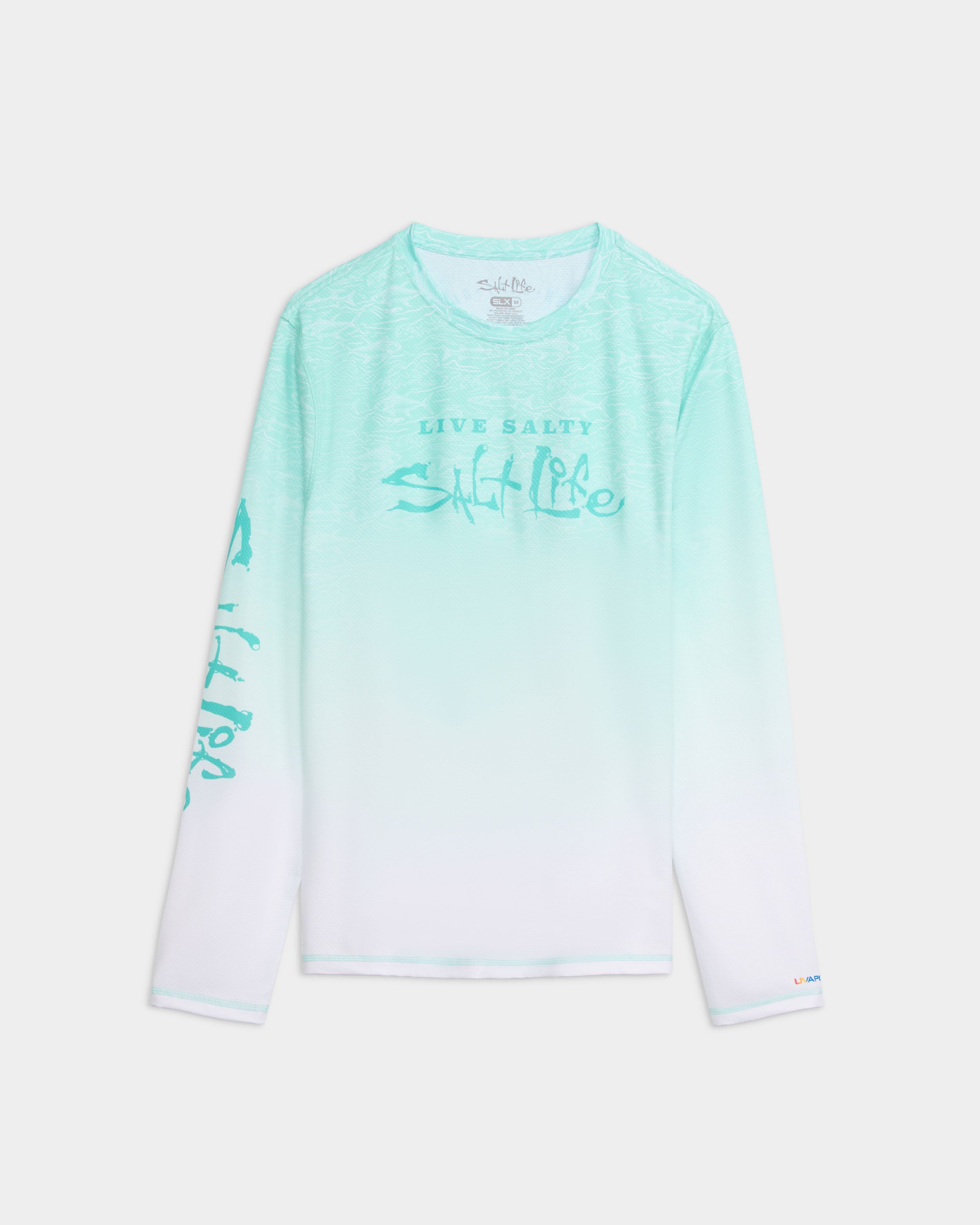 Men's Current and Catch Fade Perforated SLX Performance Tee