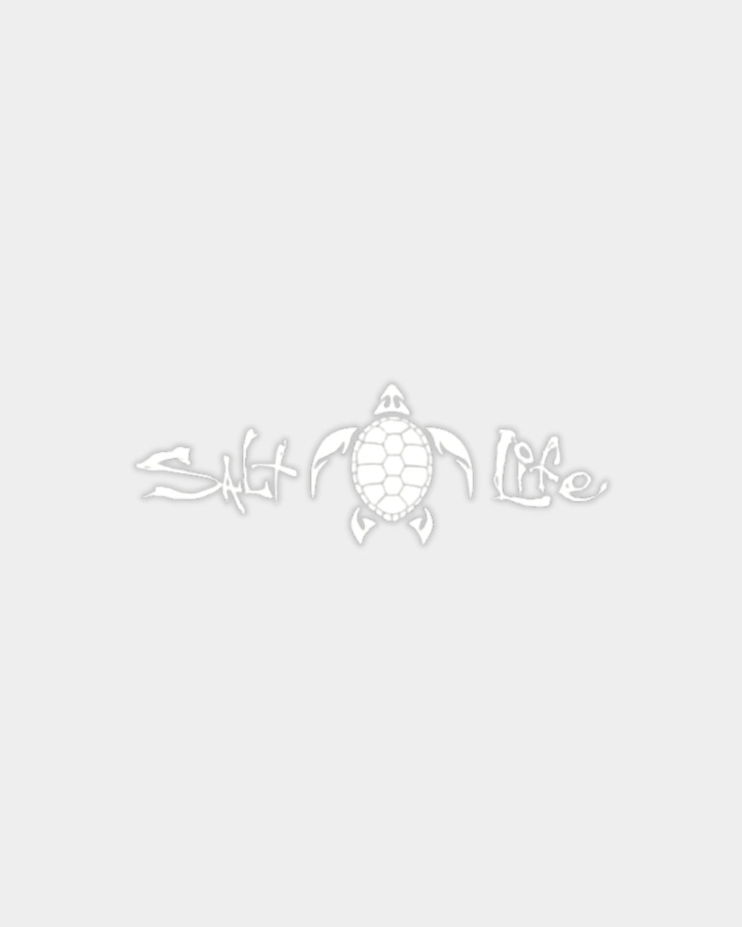 Signature Turtle Decal White