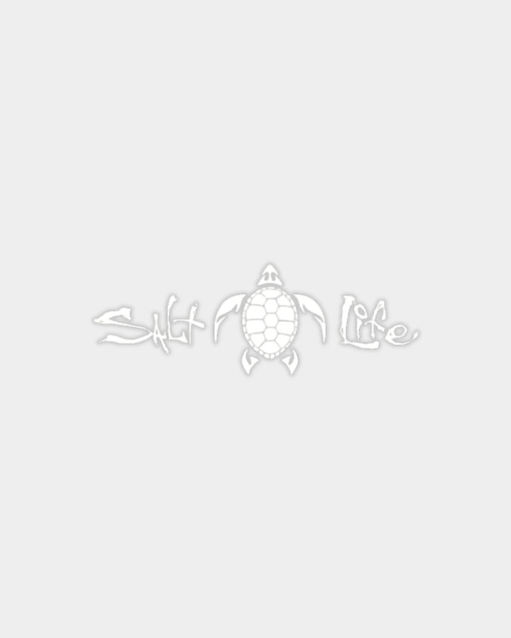 Signature Turtle Decal White