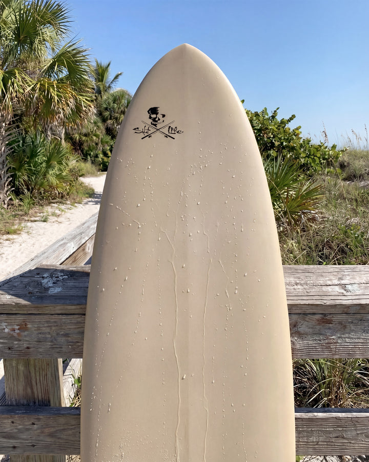 Skull and Poles Small Decal