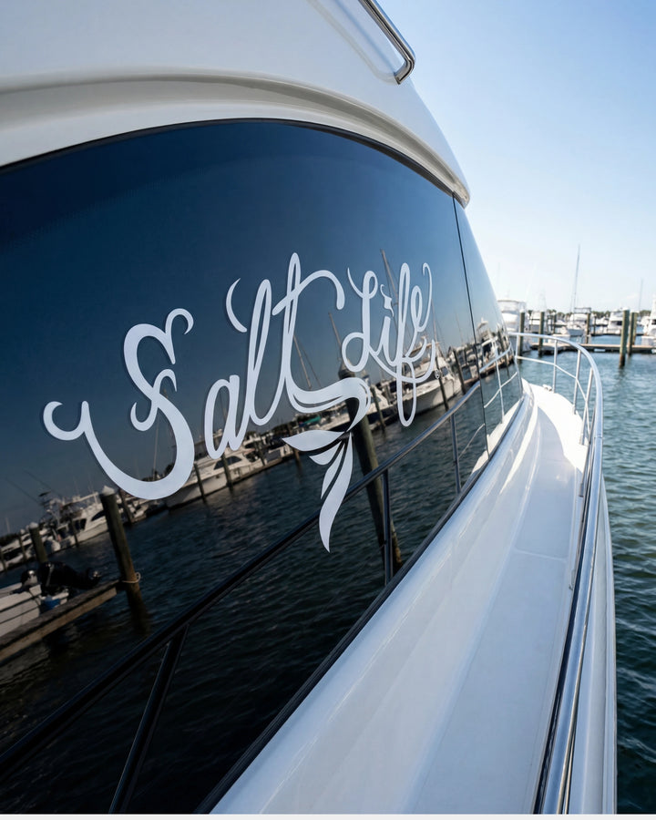 Salty Mermaid Tail Small Decal