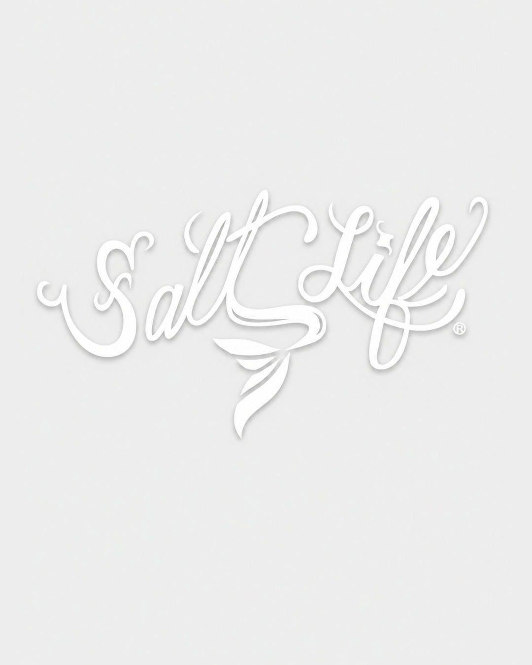 Salty Mermaid Tail Small Decal