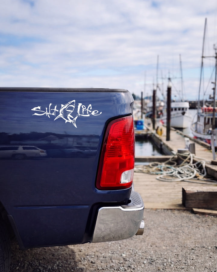 Signature Great White Medium Decal