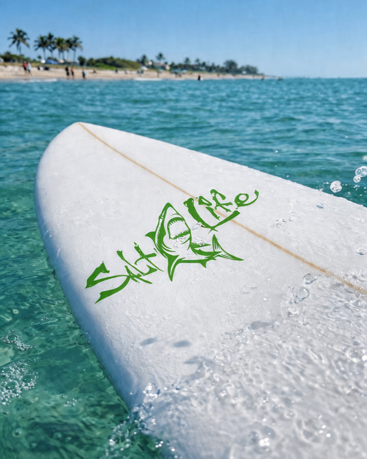 Signature Great White Medium Decal