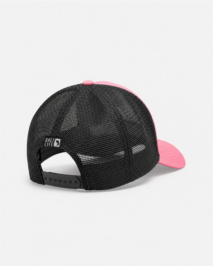 Gradient Bubble Puff Logo Low Pro Poly Foam Trucker