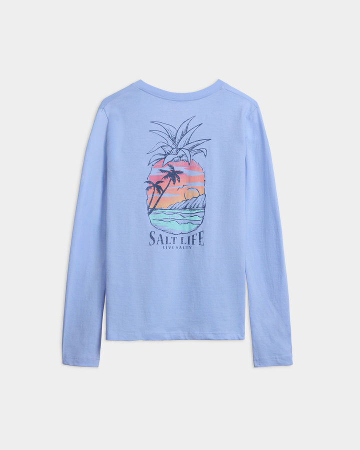 Women's Never Lost V-Neck Long Sleeve Fitted Shirt