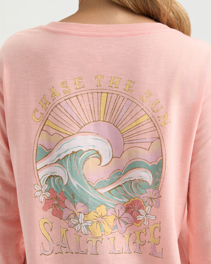 Women’s Tropic Tides Oversized Boyfriend Tee