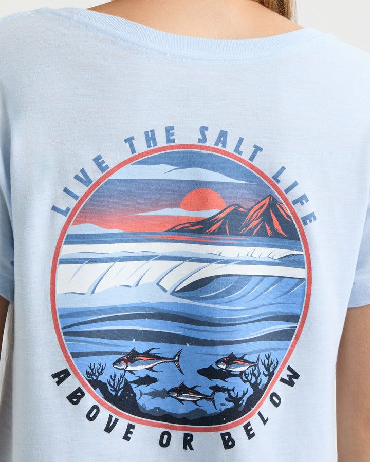 Women's Live Above or Below Short Sleeve Tee