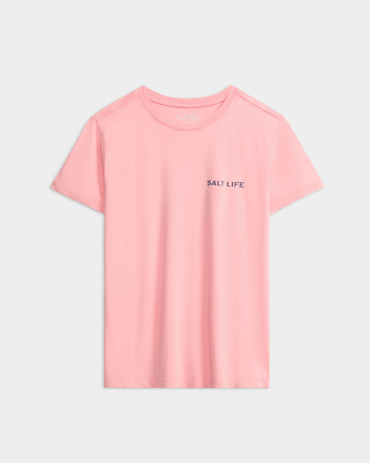 Women's Salty Lineup Short Sleeve Tee