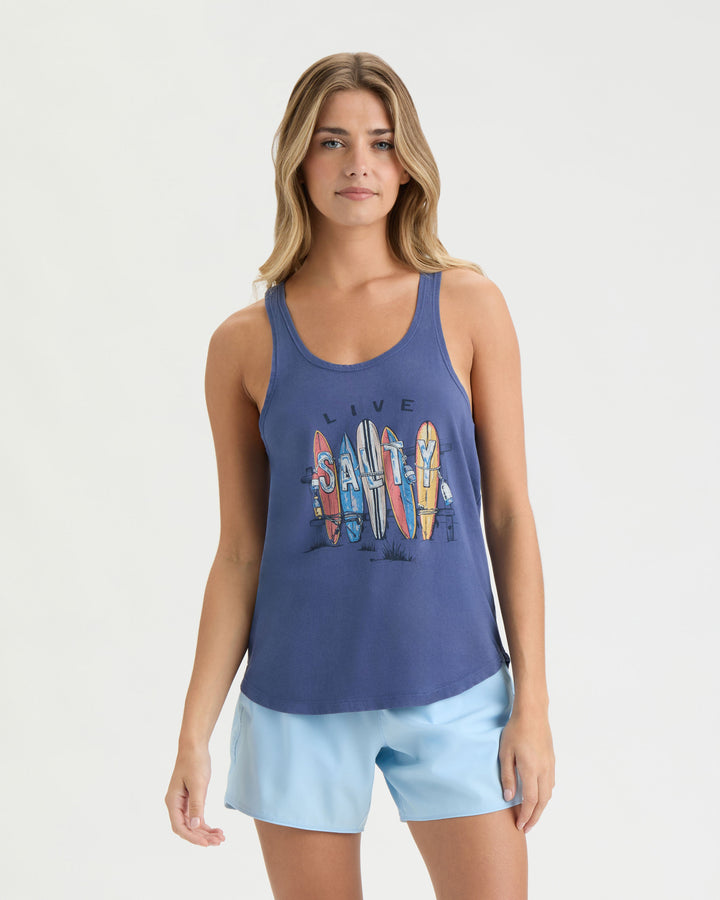 Women’s Salty Lineup Tank Top