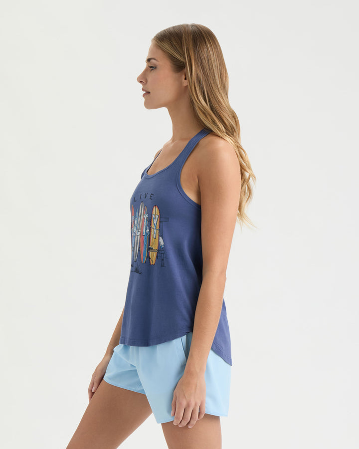 Women’s Salty Lineup Tank Top