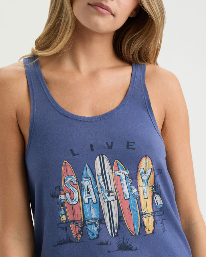 Women’s Salty Lineup Tank Top