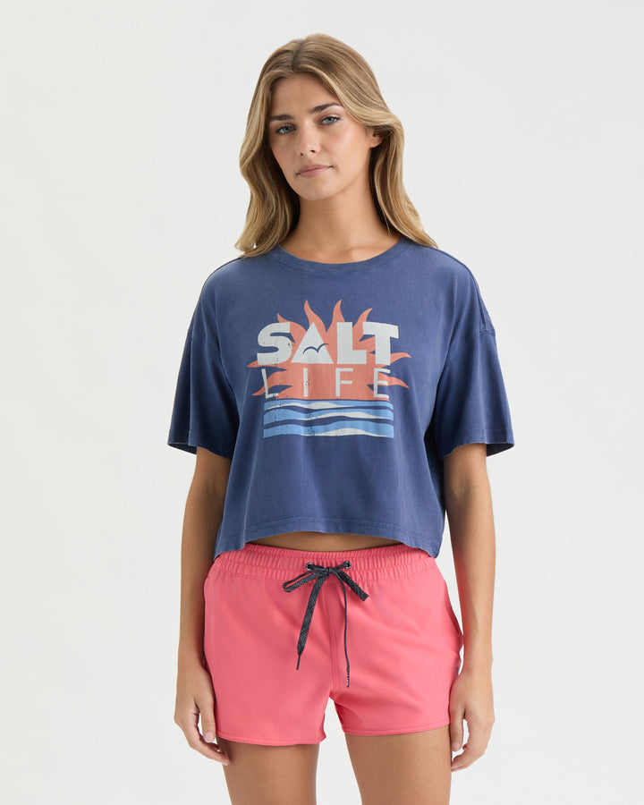 Women’s Big Sun Cropped Tee