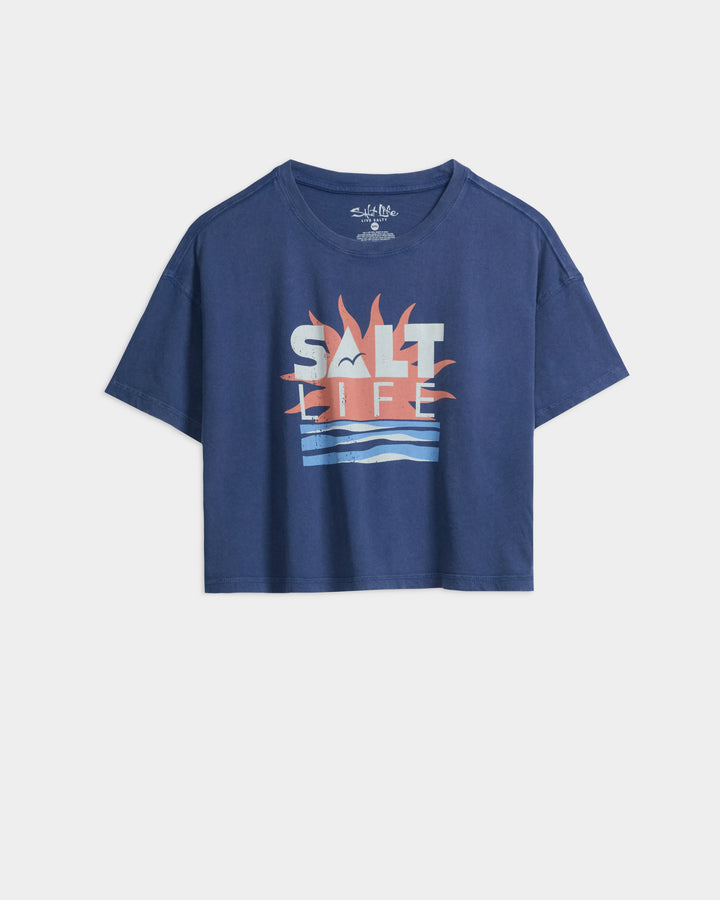 Women’s Big Sun Cropped Tee