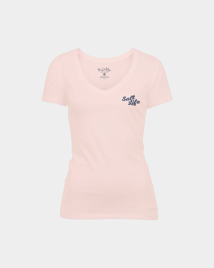 Women's Coast Break V-Neck Tee