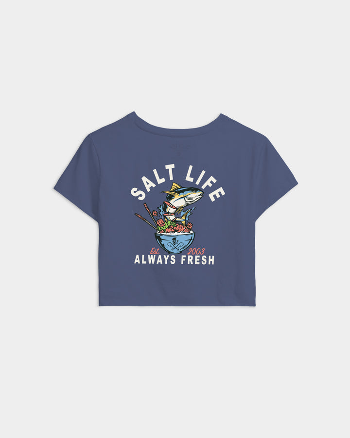 Women's Served Fresh Cropped Tee