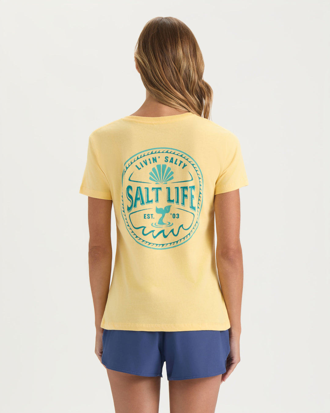 Women's Mermaid Shell Short Sleeve Tee