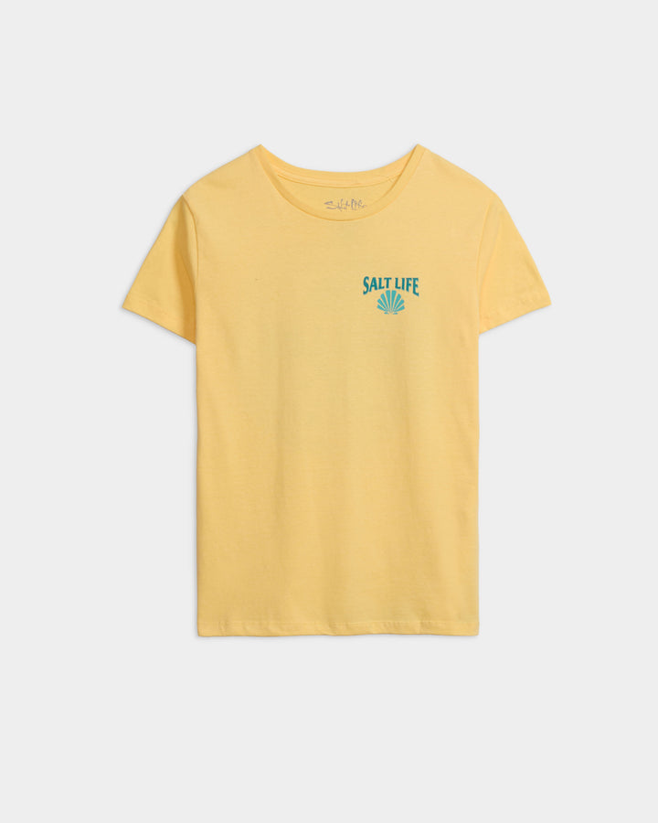 Women's Mermaid Shell Short Sleeve Tee