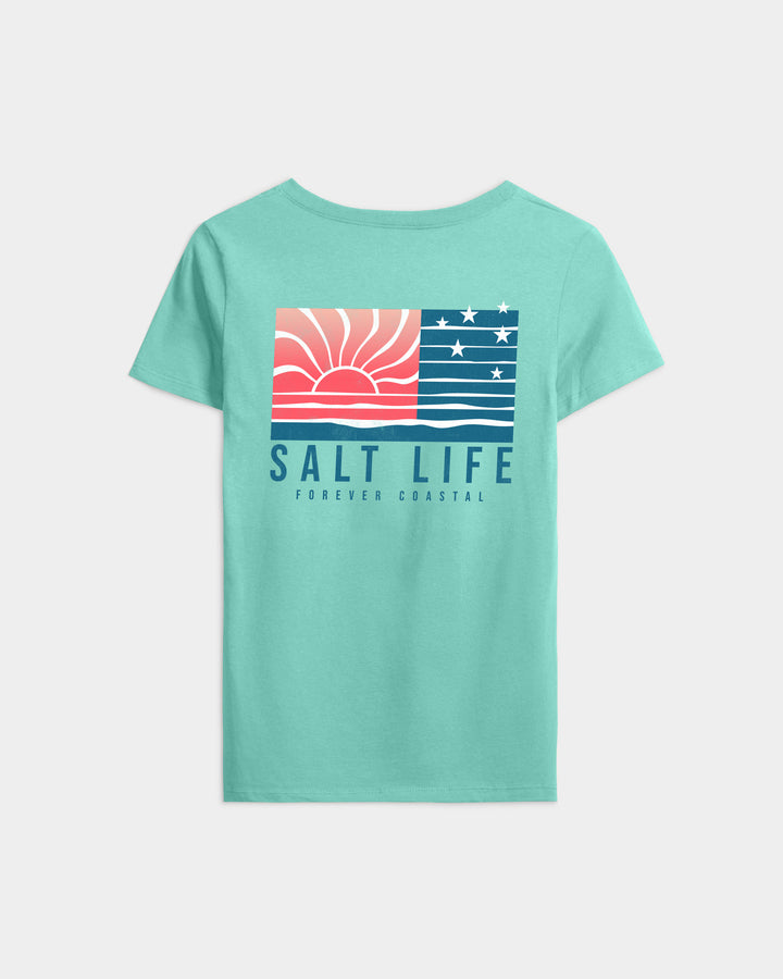 Women's Forever Coastal V-Neck Tee