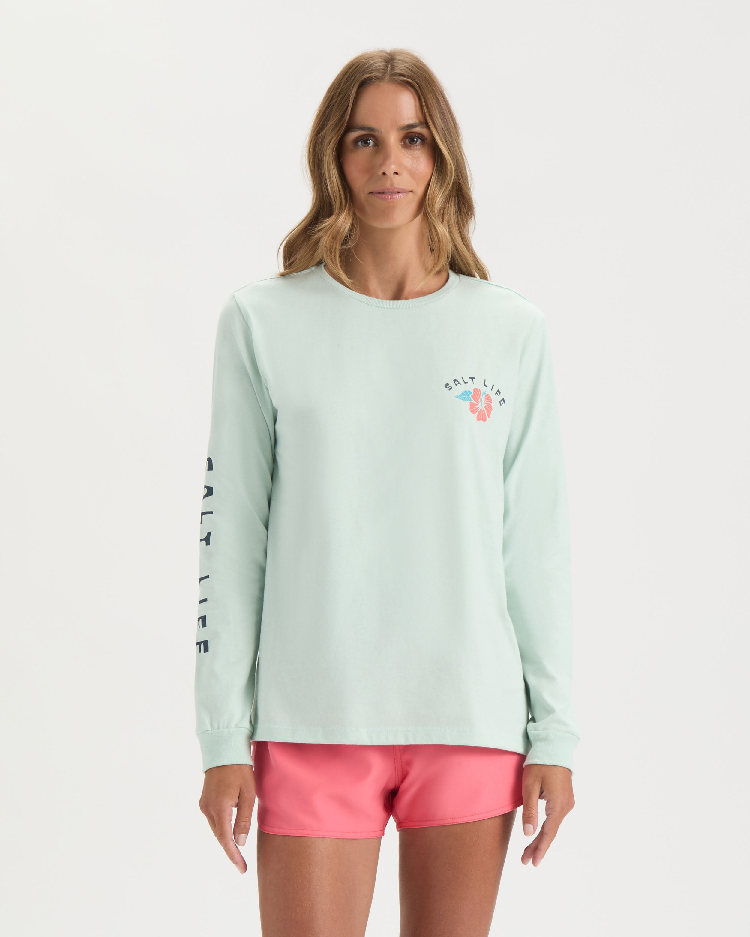 Women's Toucan Palms Long Sleeve Shirt