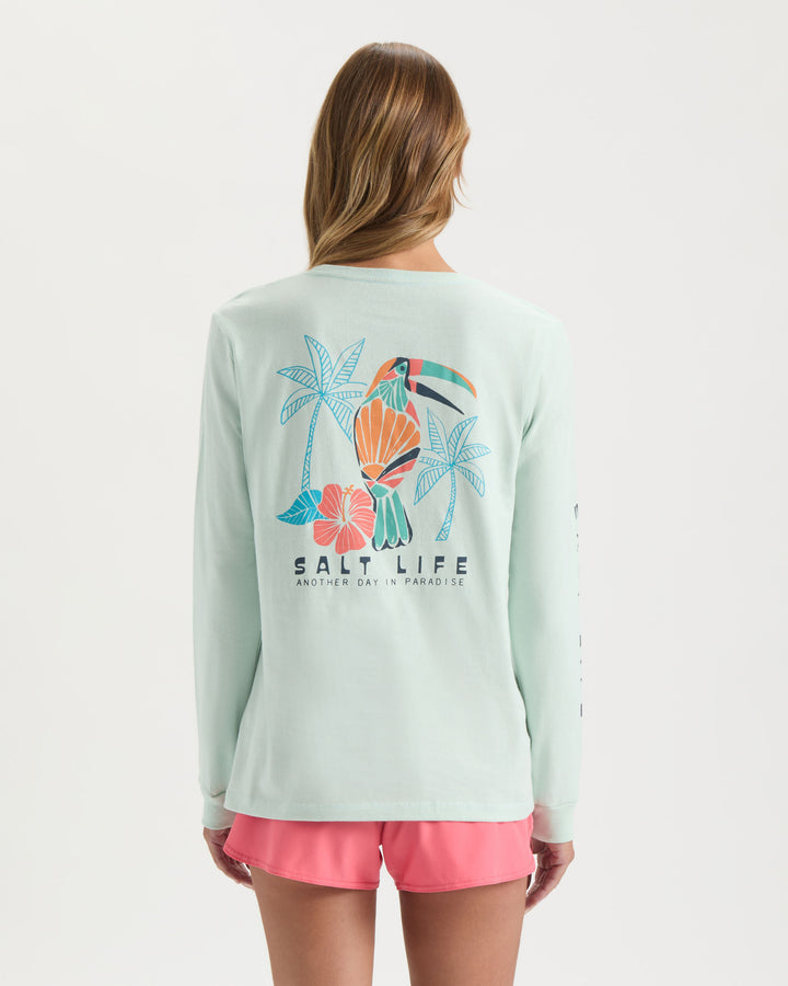 Women’s Toucan Palms Long Sleeve Shirt