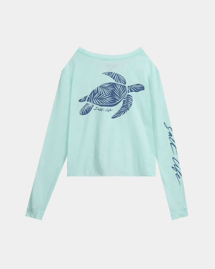 Women’s Sea Cruiser Cropped Long Sleeve Shirt