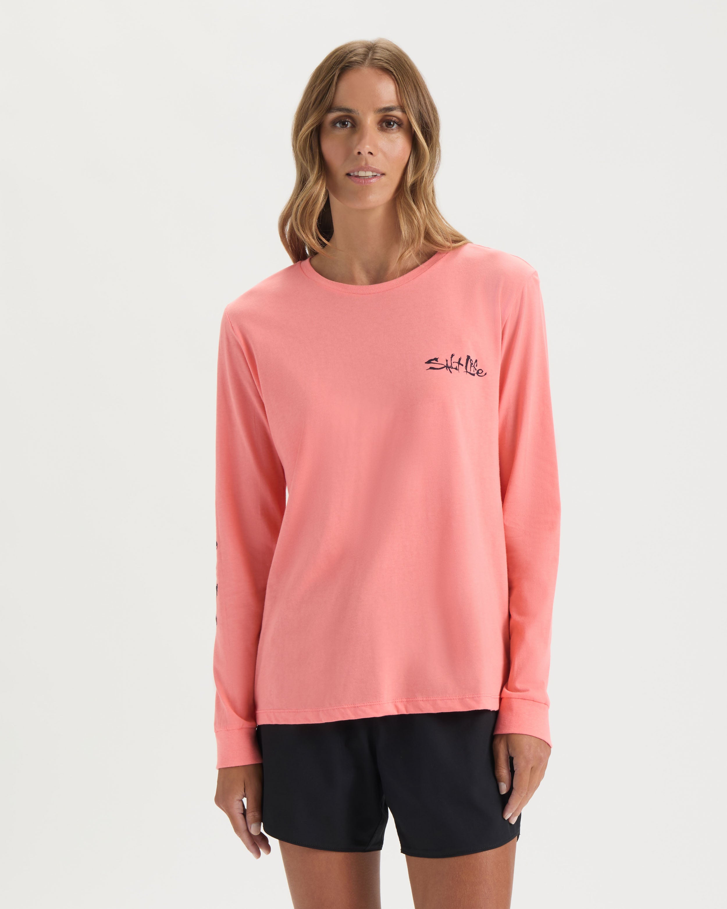 Women's Sea Suns Greetings Long Sleeve Shirt