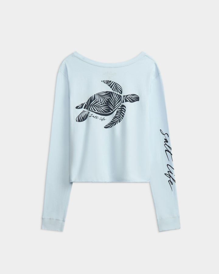 Women’s Sea Cruiser Cropped Long Sleeve Shirt