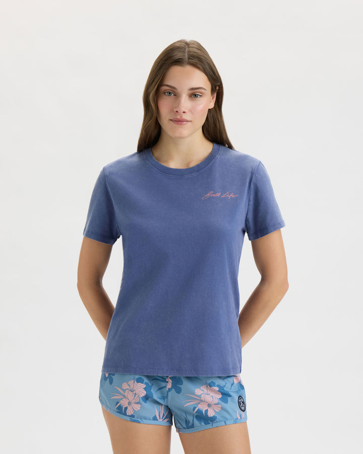 Women’s Ocean Turtle Boyfriend Tee