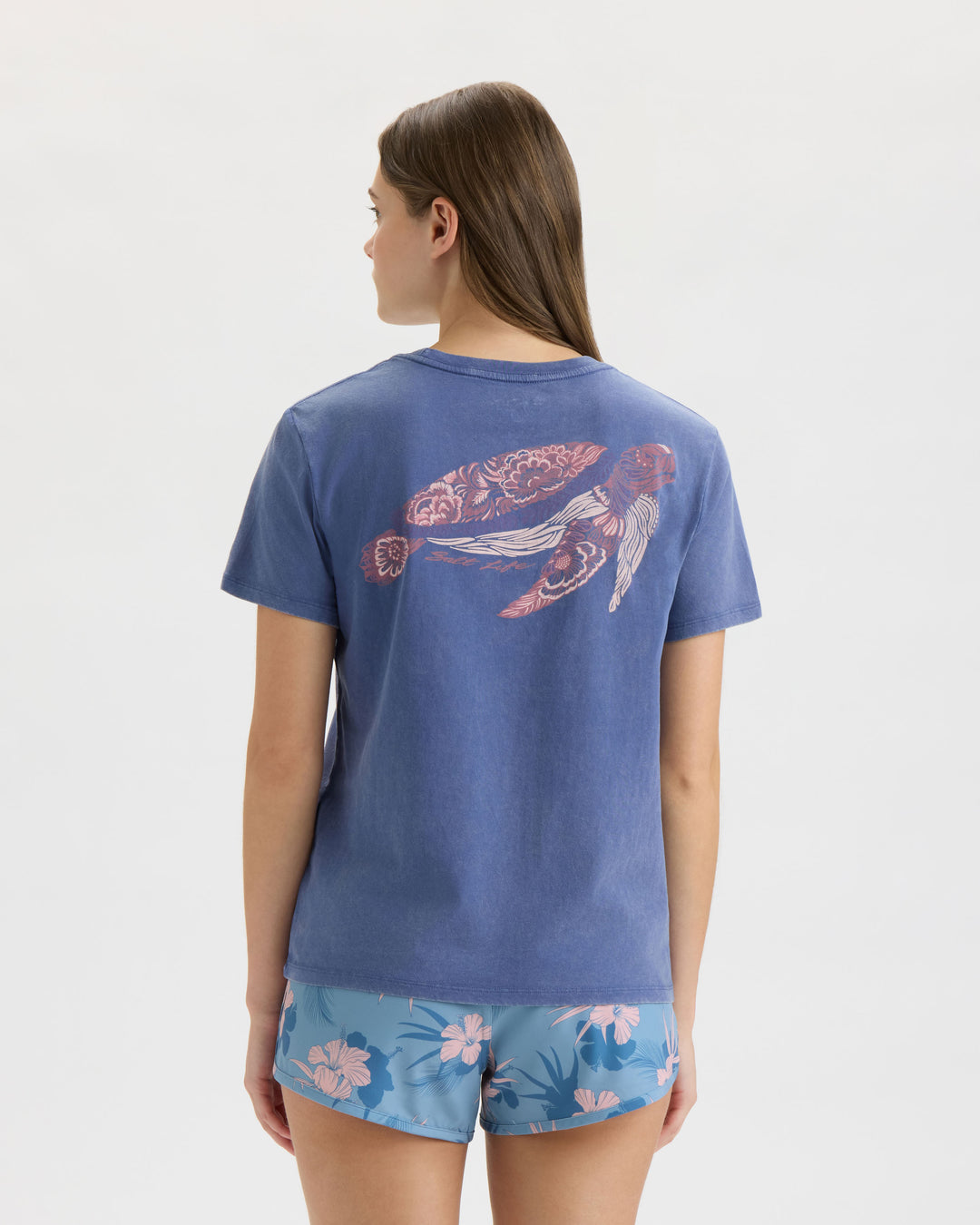 Women’s Ocean Turtle Boyfriend Tee