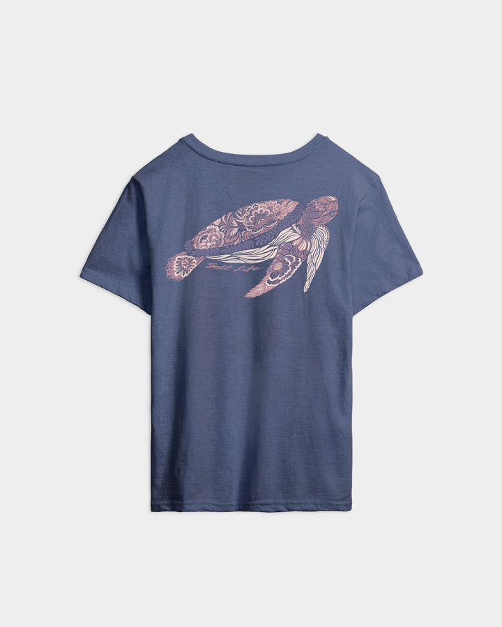 Women’s Ocean Turtle Boyfriend Tee