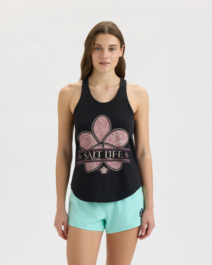 Women’s Frangipani Racer Back Tank