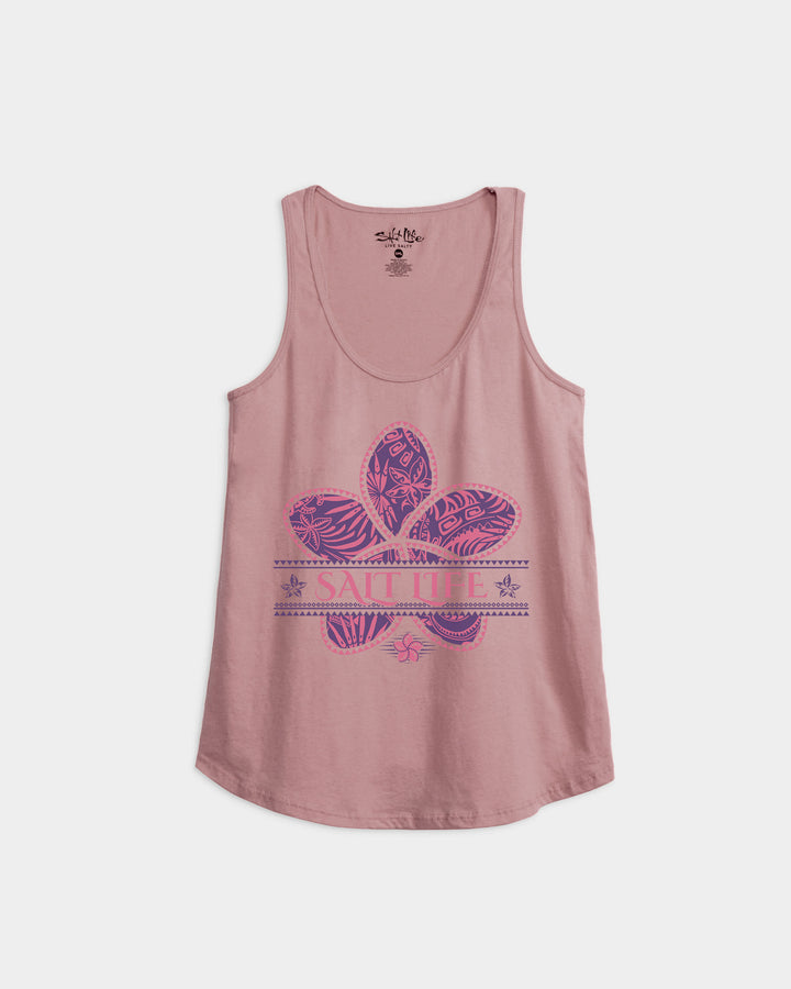 Women’s Frangipani Racer Back Tank
