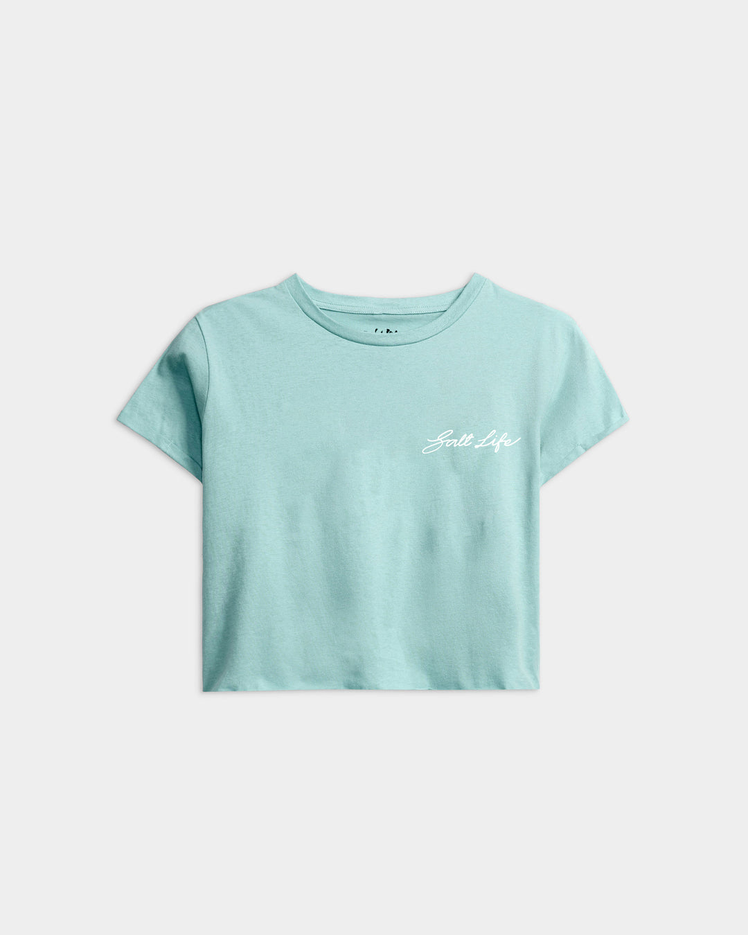 Women’s Beach Turtle Cropped Boyfriend Tee