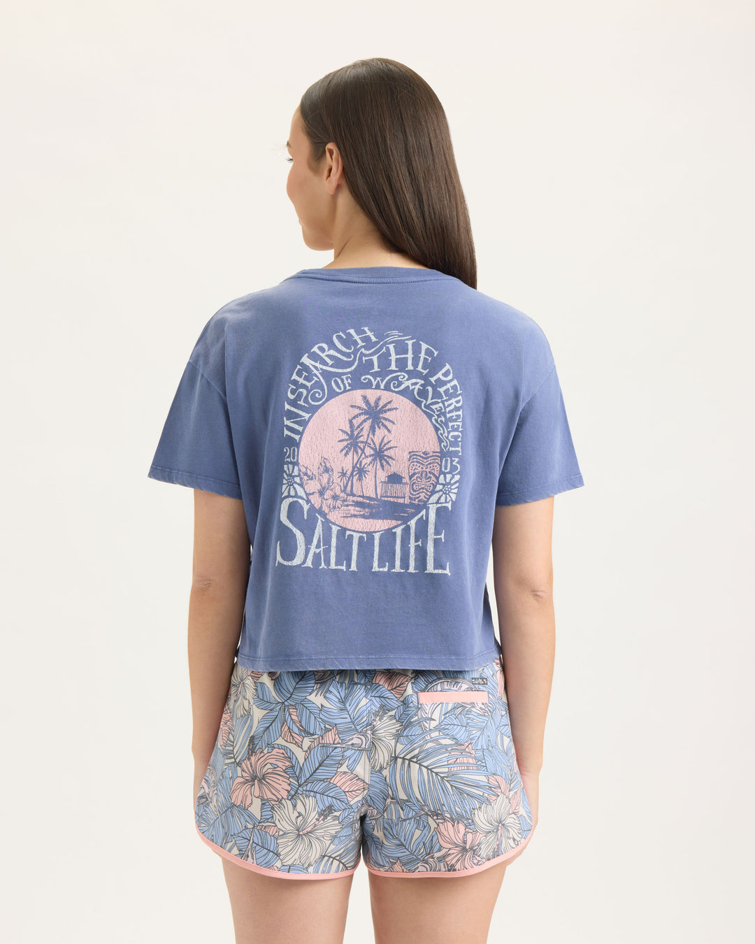 Women’s Perfect Wave Cropped Boyfriend Tee