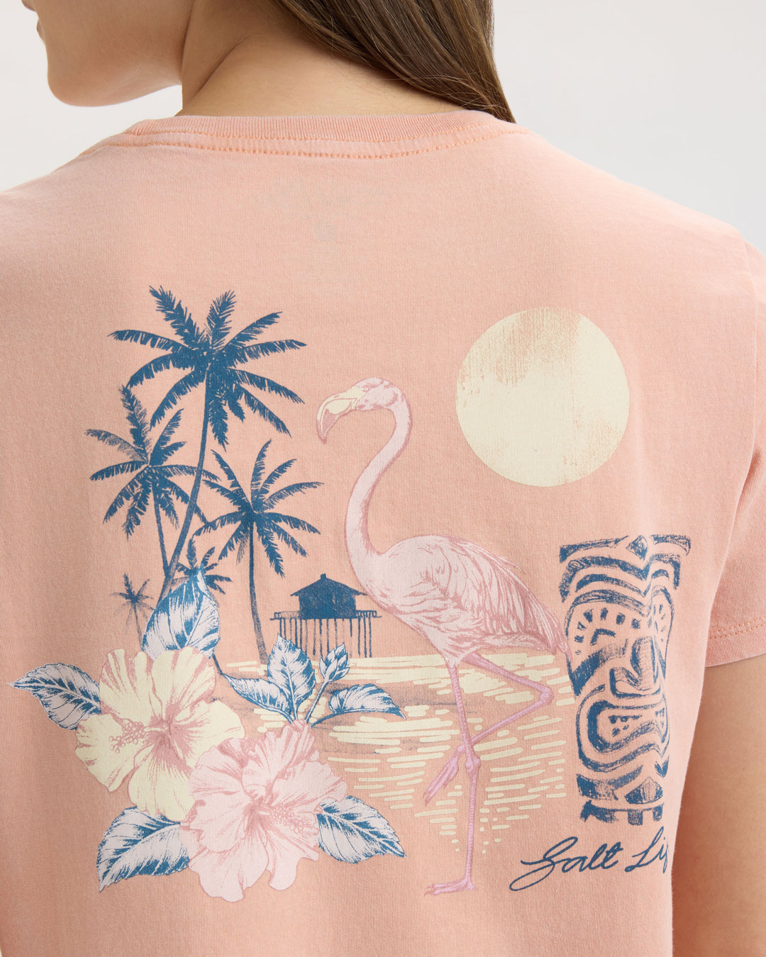 Women’s Flamingo Boyfriend Tee