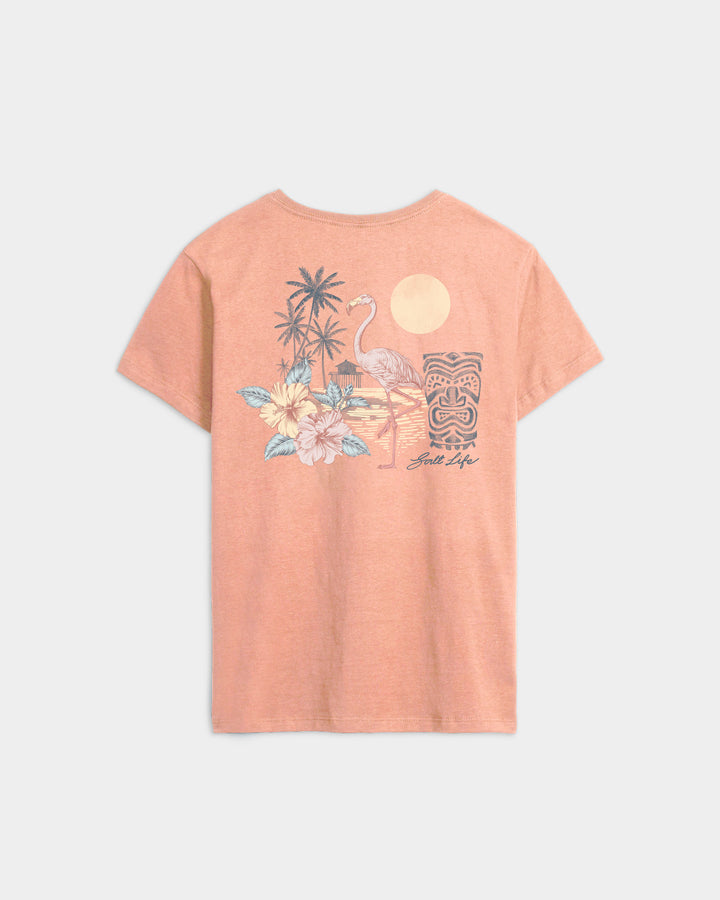 Women’s Flamingo Boyfriend Tee