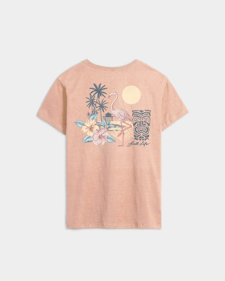 Women’s Flamingo Boyfriend Tee