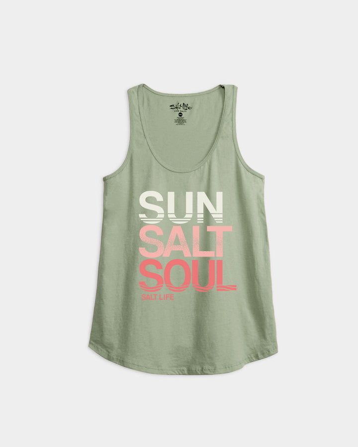 Women’s Sun Salt Cropped Tank