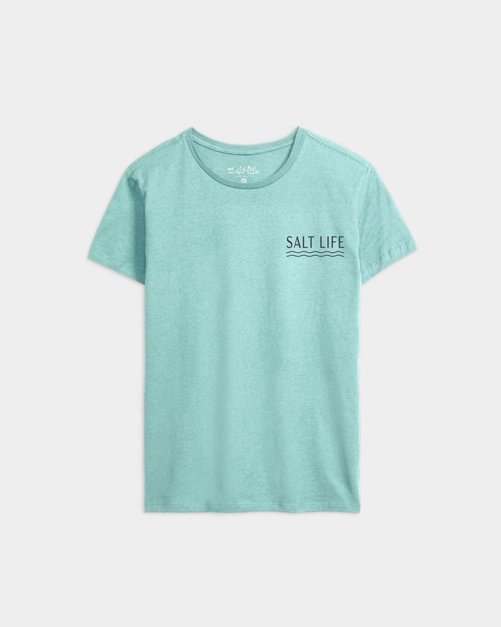 Women’s Tropical Retreat Salt Wash Tee