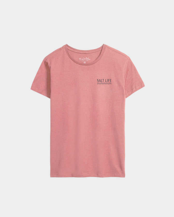 Women’s Tropical Retreat Salt Wash Tee