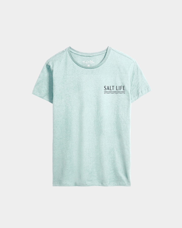 Women’s Tropical Retreat Salt Wash Tee