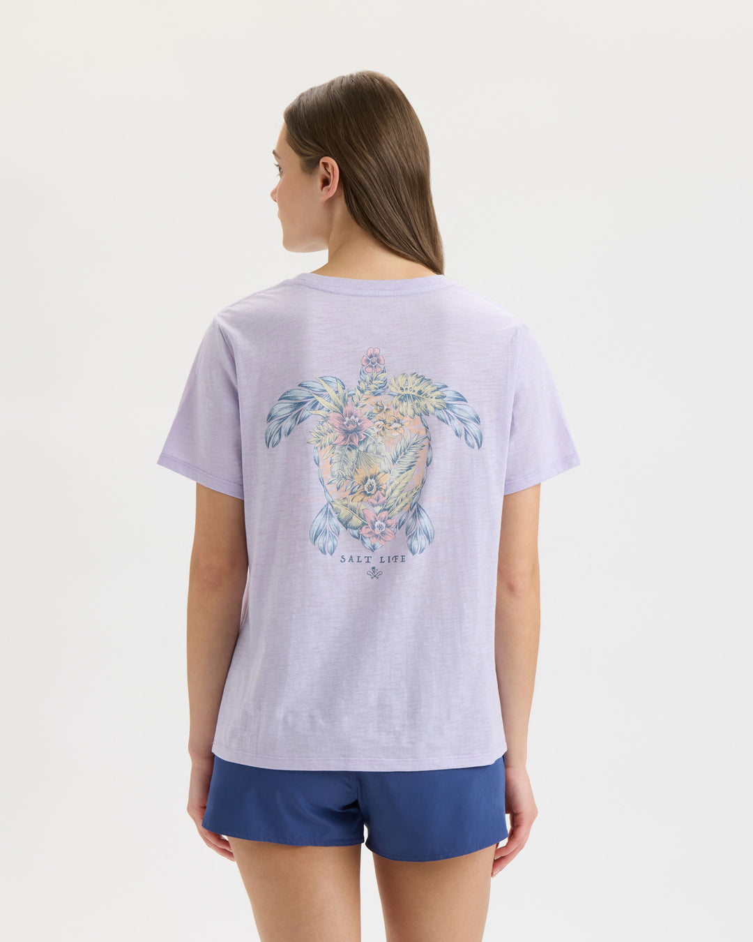 Women’s Floral Turtle Original Tee