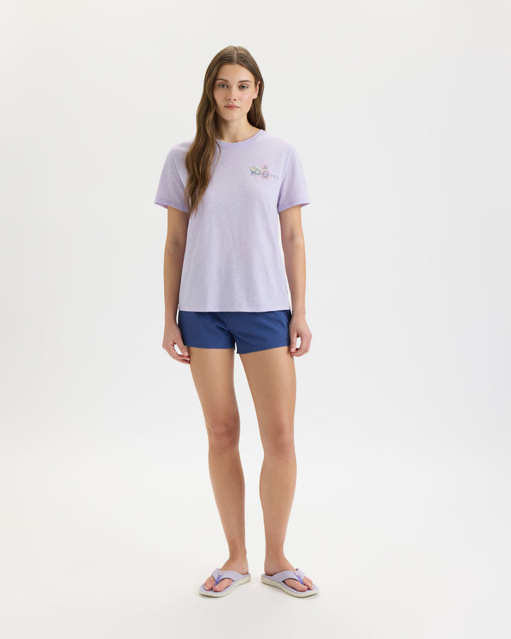 Women’s Floral Turtle Original Tee