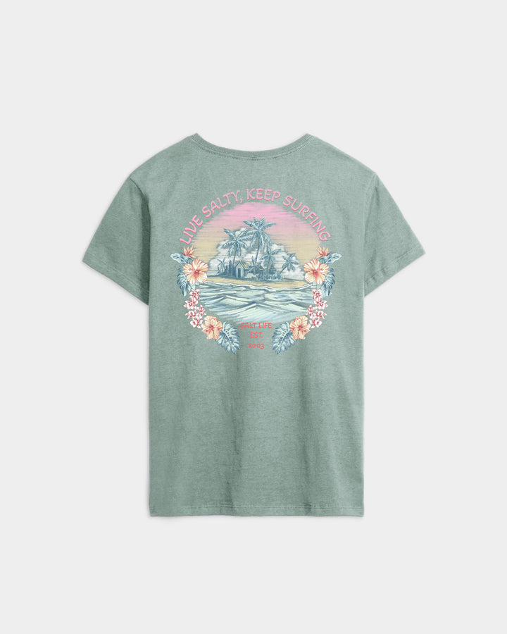 Women’s Keep Surfing Short Sleeve Tee