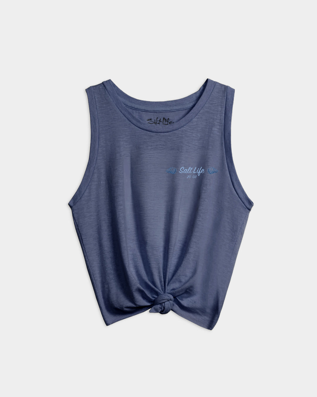 Women’s Aquarium Turtle Tie Front Tank Top