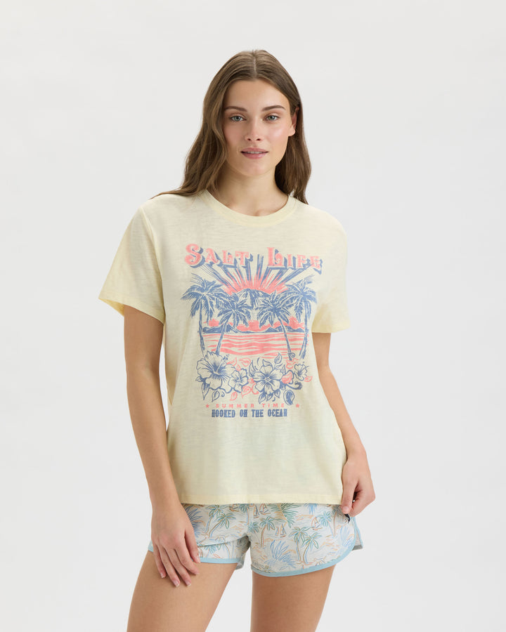 Women’s Volcano Sunrise Boyfriend Tee
