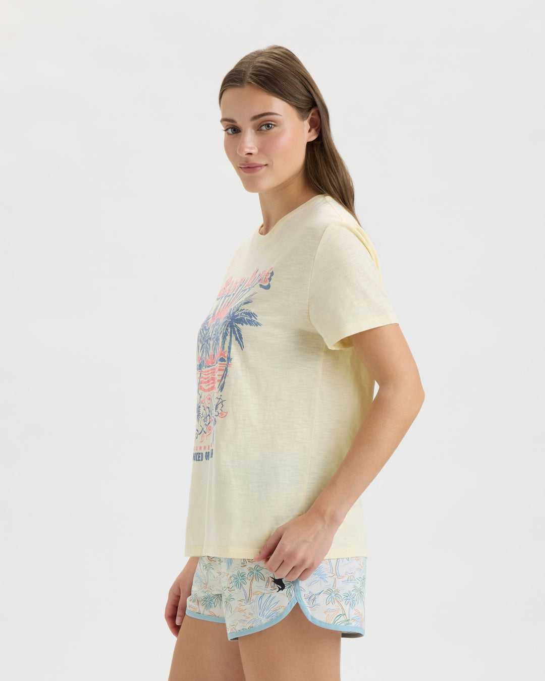 Women’s Volcano Sunrise Boyfriend Tee
