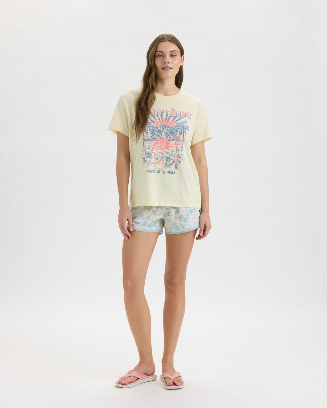 Women’s Volcano Sunrise Boyfriend Tee